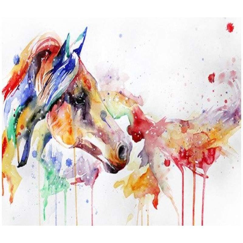 Buy Horse Paint by Numbers Kits  Paint by Numbers Online– Premium Paint by  numbers online